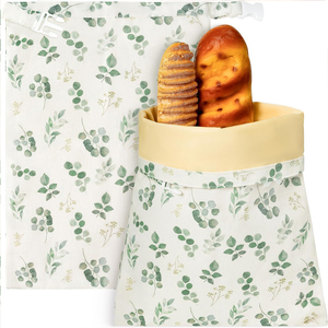 Accesorios para Hornear en Casa, Bolsas de Cera de Abeja para Pan, Paquete de 2, Envoltorios de Cera de Abeja para Alimentos, Contenedor Reutilizable para Guardar Pan de Levadura Casero - Product Image 1