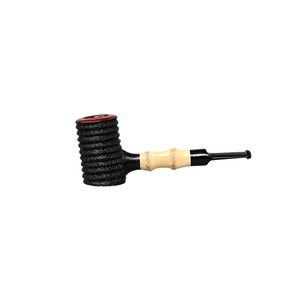 Muxiang Classic Briarwood Smoking Pipe Handmade Straight Type Tobacco Pipe - Product Image 5
