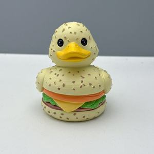 Nuova Creativa Statuetta <span class=keywords><strong>in</strong></span> Resina Anime Fatata Religiosa a Forma di Hamburger e Anatra, Decorazione per la Casa, Regali di Natale, Ornamenti per Barbecue, Artigianato - Product Image 4