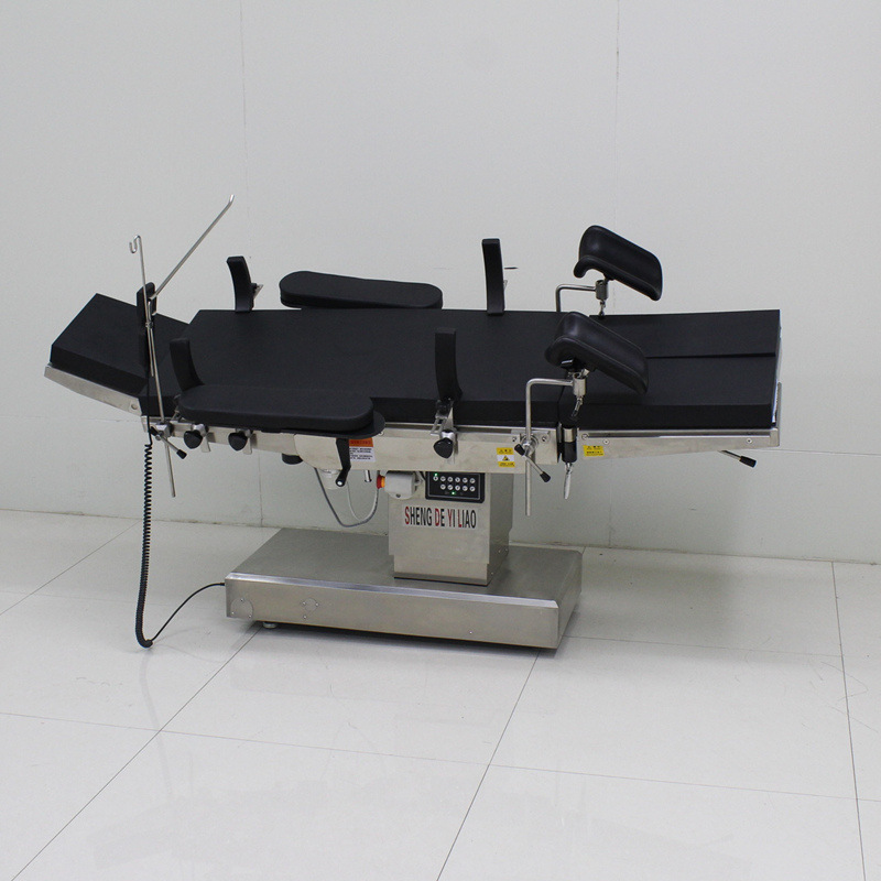 Electro-hydraulic ultra-low position operating table