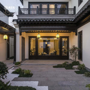 New Chinese Style Outdoor Chandelier Waterproof Corridor Aisle Scagliola <b>Pumpkin</b> Chandelier Courtyard Landscape Villa Pavilion - Product Image 3