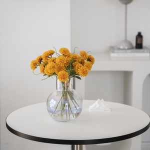 Ramo de margaritas artificiales Haiyi, arreglo decorativo de flores de seda para decoración del hogar y bodas - Product Image 4