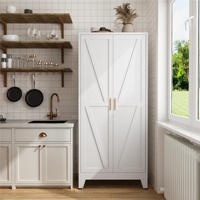 Armoire de rangement moderne en acier laminé à froid, vente en gros d'usine, avec couleur et taille personnalisables, résistante aux taches, pour usage en cuisine