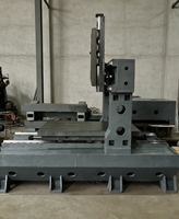 Cadre de fraisage CNC à portique 600*600*380mm en fonte HT250, capacité 3 tonnes, pour fraisage, perçage et taraudage de l'aluminium, du cuivre, de l'acier et de l'acier inoxydable