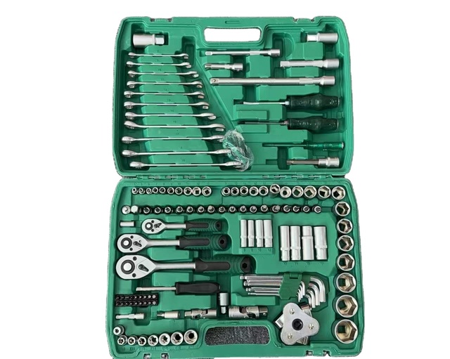 Stainless Steel Professional Combination Tool Set Multifunctional Machine Vehicle Repair Hand Tools Kit Auto Repair Hard Case