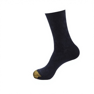 Wholesale Classic Anti-Slip Anti-Bacterial Spring Dress Work Crew <b>Socks</b> Spandex/<b>Polyester</b>/Cotton for Men - Product Image 1