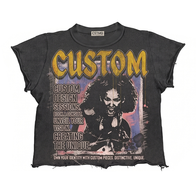 Oversized Heavyweight Vintage Acid Wash Distressed T-Shirt With Graphic Print Ribbed Crew Neck Custom Streetwear Men's Tshirts