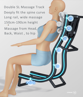 Chaise de massage à pièces de monnaie SL Track 4D, distributeur automatique pour tout le corps, centre commercial OEM, chaise de massage, accepteur de billets