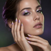HC63S1 Pigment à effet nacré à base de mica, matière première de qualité cosmétique pour fard à paupières, brillant à lèvres, savon et colorant de maquillage