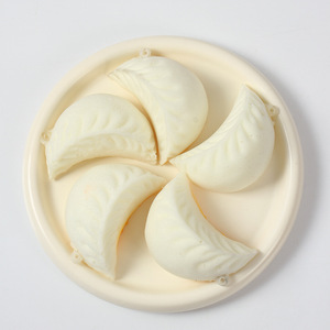 Pu Slow <b>Rebound</b> Dumpling Fidget Toy Simulation Food Stress Relief Toy For Kids Unisex 5 To 7 Years - Product Image 4