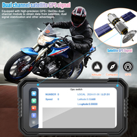 6.25 "Meilleur GPS pour moto hors route Carplay étanche Carplay Moto Sat Nav pour une moto