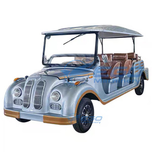 Carro de Turismo Clásico de Alta Calidad, Buggy Antiguo de Alta Gama Personalizado, Carro Eléctrico Vintage de 11 Asientos para Turismo - Product Image 1