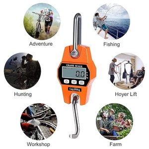Mini LCD numérique 300kg balance suspendue <span class=keywords><strong>poids</strong></span> Portable industriel électronique <span class=keywords><strong>lourd</strong></span> <span class=keywords><strong>poids</strong></span> crochet grue échelle maison ferme outil - Product Image 4