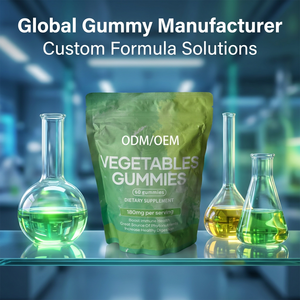 Gomitas Veganas de Vegetales con Fórmula Personalizada, Sin Azúcar, Marca Privada OEM ODM, Gomitas Multivitamínicas con Biotina y Ácido Fólico - Product Image 4