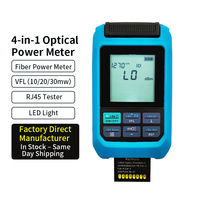FTTH meteran daya serat multifungsi Mini, pengukur daya serat HC-2201G-OPM VFL Visual Fault Locator 15 /30 MW