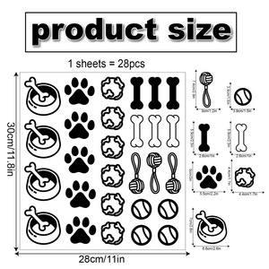 <span class=keywords><strong>Adesivi</strong></span> Murali Impermeabili a Forma di Zampa di Cane per Decorazione Casa, Fai-<span class=keywords><strong>da</strong></span>-Te, <span class=keywords><strong>Camera</strong></span> <span class=keywords><strong>da</strong></span> <span class=keywords><strong>Letto</strong></span>, Stanza dei Bambini - Product Image 5