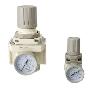 AR2000-02 1/4''Air Source Treatment Units Pneumatic Components frl Compressed Air Pressure Regulator