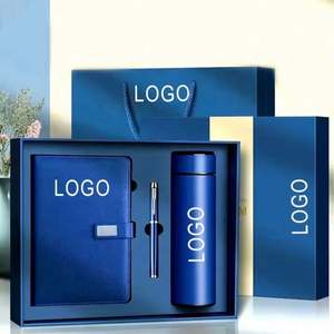 Coffret cadeau d'entreprise personnalisé Carnet à vide de luxe Kits exécutifs Coffret cadeau promotionnel d'entreprise avec boîte Cadeau commémoratif - Product Image 1