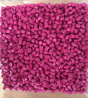 Masterbatch de couleur rose, rouge, blanc, noir, bleu et autres couleurs, particules de plastique modifiées avec PE PP PS ABS EVA