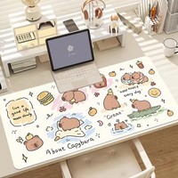 Tapis de souris carré pour jeux vidéo, motif personnalisé, imperméable, écologique, en caoutchouc naturel, tissu haute densité, multi-tailles, surface lisse, en stock