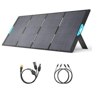 Panel Solar Plegable Bifacial Anker Solarix de 400W, Totalmente Negro, con Celdas de 128mm y Dimensiones de 27.95x21.65x7.87 Pulgadas - Product Image 4