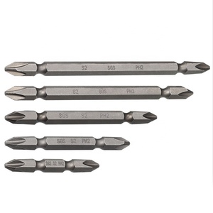 Juego de puntas de destornillador eléctrico, <span class=keywords><strong>set</strong></span> de cabezas de lote triangulares de 25mm S2, ph2 multi 4mm, venta al por mayor - Product Image 4