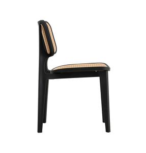 Nordic Stacking Restaurant PP Plastic Cane Rattan Outdoor Garden Household Dining <b>Chairs</b> - Product Image 4