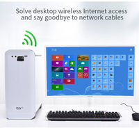 Comfast Android Mini USB WiFi adaptador Dongle 802,11 B/G/n tarjetas de red Usb receptor inalámbrico para PC