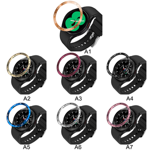 IVANHOE – coque en acier inoxydable pour Samsung <span class=keywords><strong>Galaxy</strong></span> <span class=keywords><strong>Watch</strong></span> <span class=keywords><strong>4</strong></span> Classic 42MM 46MM, boîtier métallique de <span class=keywords><strong>Protection</strong></span>, protecteur de vitesse - Product Image 2