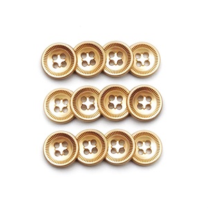 Four-Hole Metal Shank <b>Buttons</b> Clothing Zinc Alloy Sewing Garment Accessories for Shirt Coat - Product Image 4
