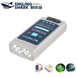 Outdoor Portable <b>Flashlight</b> With Cigarette Lighter Function <b>Rechargeable</b> Led White Light Abs Material - Product Image 2