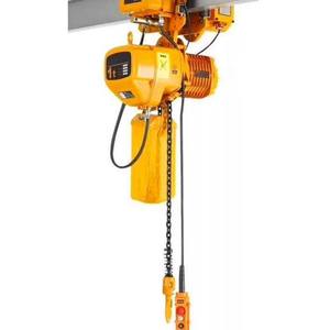 Palan à chaîne électrique de type fixe <span class=keywords><strong>2</strong></span> tonnes pour grue 500KG 1t 1.5t avec chaîne unique - Product Image 4