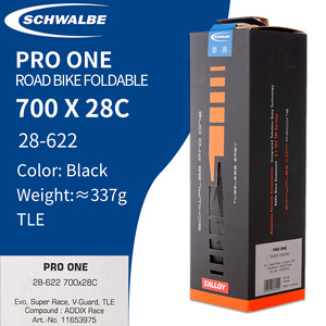 Neumático de bicicleta de carretera Pro One, plegable al vacío, a prueba de pinchazos, 622 <span class=keywords><strong>700c</strong></span>, de competición, con baja resistencia a la rodadura. - Product Image 5