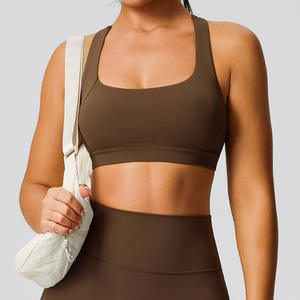 Conjunto Deportivo de Dos Piezas <span class=keywords><strong>para</strong></span> Mujer, Cintura Alta, Ajuste Ceñido, Secado Rápido, Transpirable, <span class=keywords><strong>para</strong></span> <span class=keywords><strong>Yoga</strong></span>, con Logotipo Personalizado OEM - Product Image 5