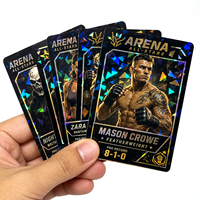 Boîte de boosters personnalisée en aluminium et plastique pour cartes à collectionner sportives holographiques, collection sur mesure, cartes TCG personnalisées
