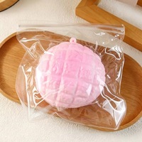 Mainan Squishy Nanas Renyah, Bola Stres TPR Slow Rising, Fidget Sensorik dengan Suara Blok untuk Dewasa Remaja Hadiah