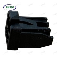 Boîtier en plastique LCP noir sans halogène de remplacement DF51K-2S-2C(800) avec prise à sertir 2P à verrouillage central pour applications automobiles et industrielles