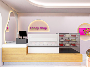 Estante de Exhibición para Tienda de Dulces al por Mayor, Muebles de Decoración para Tienda de Dulces, Diseño Interior Personalizado para Tienda de Dulces - Product Image 5