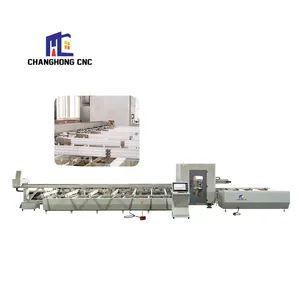 Độ chính xác cao sản phẩm cửa sổ và cửa ra vào máy làm cửa sổ CNC cắt trung tâm nhôm hồ sơ máy cung cấp