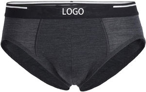 กางเกงบ็อกเซอร์ชายผ้าขนแกะเมอริโน ชุดชั้นในผ้าขนแกะเมอริโน ซักเครื่องได้ กางเกงขาสั้นผ้าขนแกะเมอริโน - Product Image 2