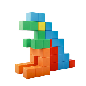 Trendiger STEM 3D Plastik Magnetwürfel-Set Bausteine für Kinder Sensorisches Magisches Stark Magnetisches Spielzeug - Product Image 4