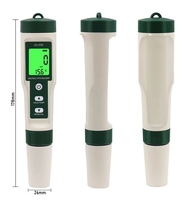 Moniteur de qualité de l'eau HEDAO JQ006, haute précision, 10 en 1, pH-mètre portable, TDS, ORP-mètre pour piscines