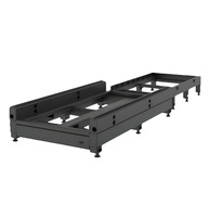 Kit mécanique de base pour routeur CNC, avec base robuste, extrusions de plateau, portique et système de rail de guidage linéaire carré