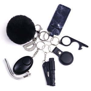 여성용 자기방어 안전 경보기 호신용 열쇠고리 제품 도매 재고 - Product Image 3