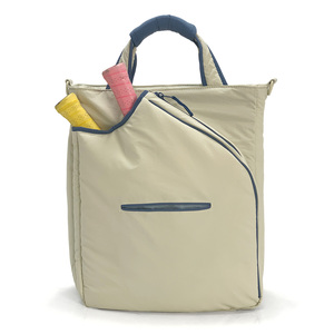 Сумка для пиклбола RTS Puffy для женщин, нейлоновая, с мягкой подкладкой, с плечевым ремнем, стеганая, в стиле пуховика, рюкзак для пиклбола - Product Image 2