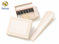 Boîte à parfum en carton rigide avec logo personnalisé, fabrication directe d'usine, design de couvercle et de base, emballage cadeau haut de gamme pour flacons de parfum