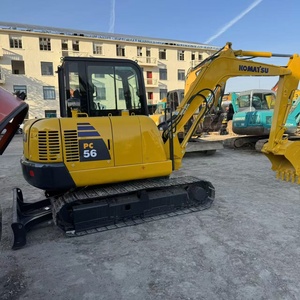 <b>Used</b> Komatsu PC56 Mini Excavator5.5Ton Japanese PC56-7 <b>Used</b> Excavator Second-hand Original komatsu Pc18 35 56 70 Digger - Product Image 2