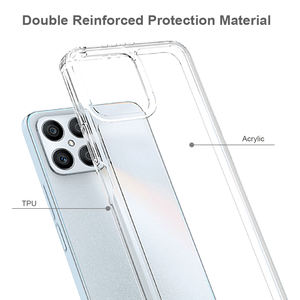 <span class=keywords><strong>Coque</strong></span> de téléphone hybride pare-chocs en acrylique transparent et TPU pour Huawei <span class=keywords><strong>Honor</strong></span> X8 - Product Image 3