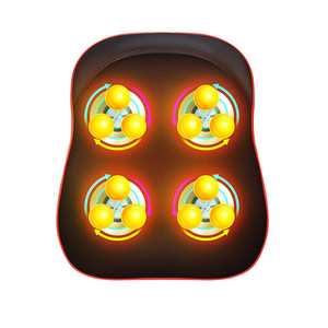 Lumbar Massage Cushion <b>USB</b> Rechargeable <b>Heat</b> Therapy For Back Waist Relief Support - Product Image 3