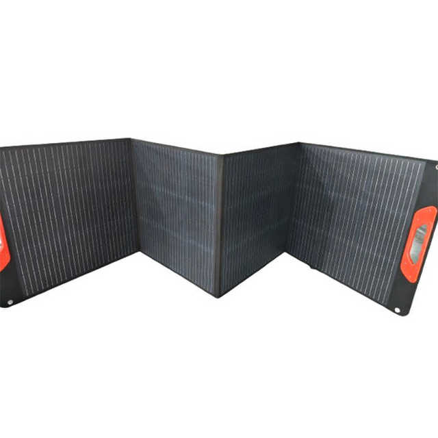 200W 18V Flexible Solar Panel Kit Portable Foldable Monocrystalline Waterproof Solar Panel Charger for Power Stations Outdoor